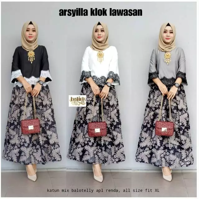 Setelan Arsyilla Klok (Restock)