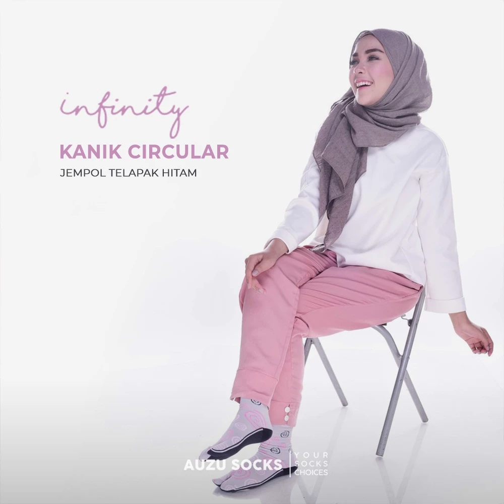 Kanik Infinity Circular - Kaos Kaki Jempol Bundar
