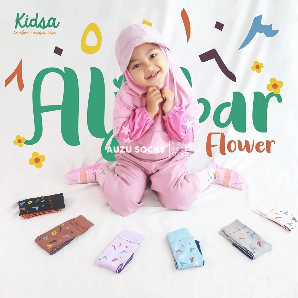 Kaos Kaki Anak Motif Jempol Telapak - Kanik Kidsa Aljabar