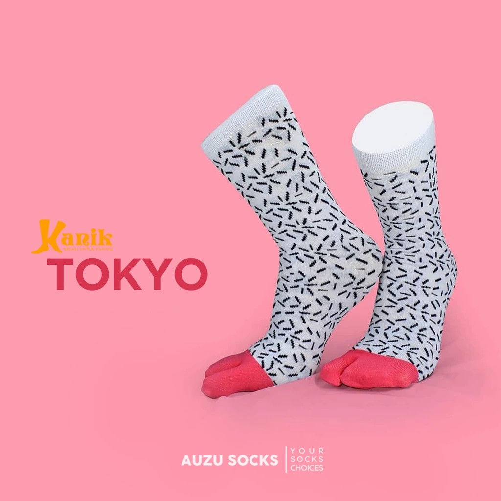 Kanik Japan Series Tokyo - kaos kaki wanita motif jempol