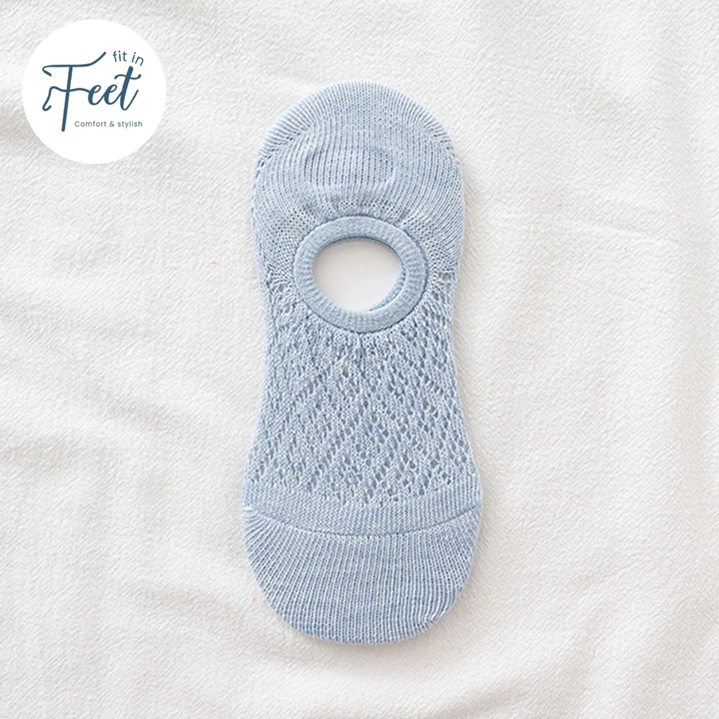FIT IN FEET - HIDDEN SOCKS DEEP MOUTH WOMAN / Kaos Kaki Dibawah Mata Kaki