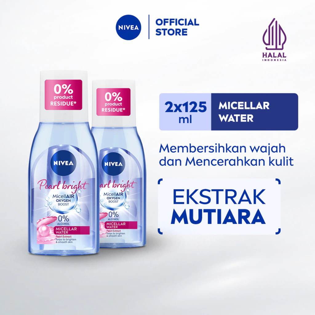 NIVEA MicellAir Pearl & White 125 ml -  Twinpack