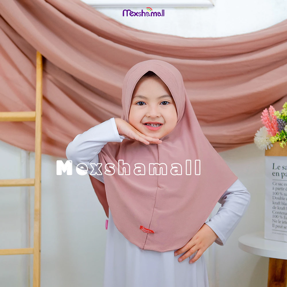 Jilbab Instan Anak Jersey Premium I Kerudung Anak Sakinah Pinguin Jersey By Shamira