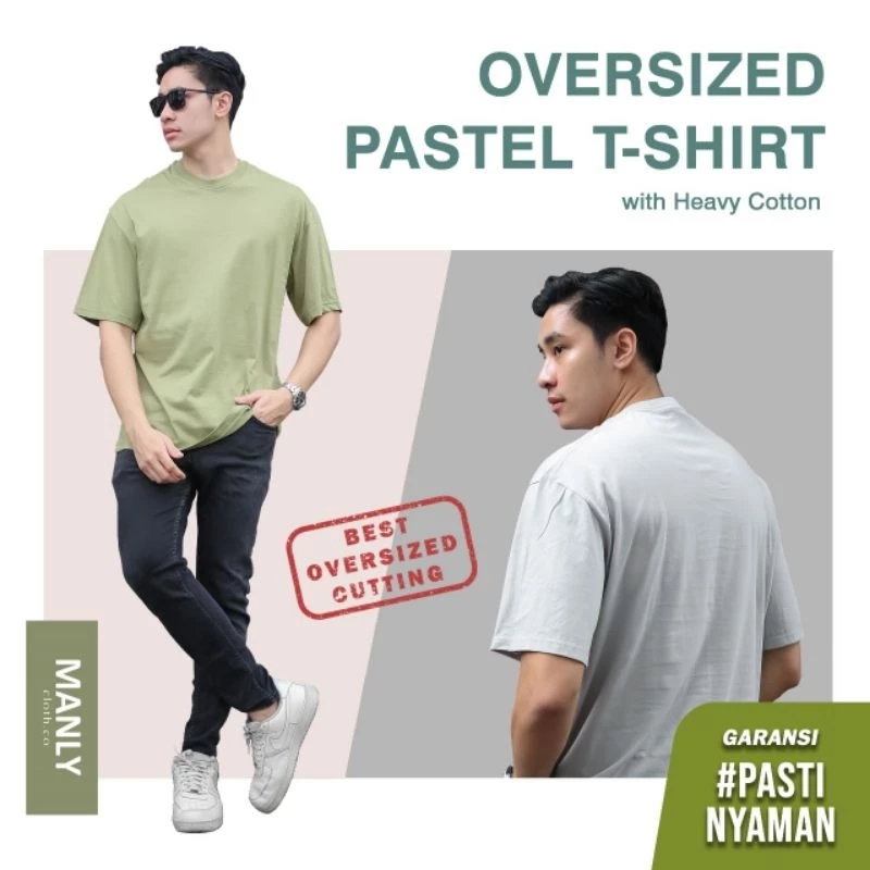 MANLY KAOS OVERSIZE PASTEL SERIES PREMIUM
