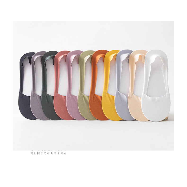 FIT IN FEET - INVISIBLE SOCKS ICE SILK WOMAN / Kaos Kaki Hidden Socks Wanita