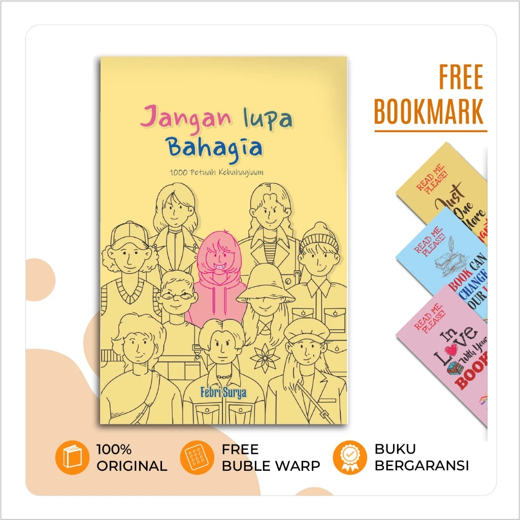 Buku Motivasi Jangan Lupa Bahagia