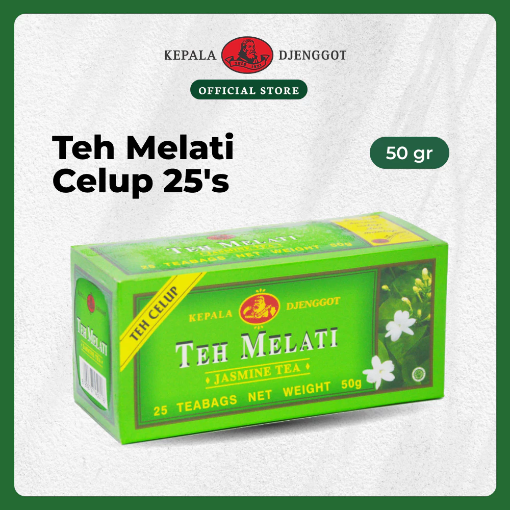 Kepala Djenggot Teh Melati Celup 50gr