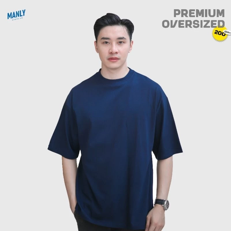 Kaos Polos Oversize Unisex Cotton Combed 24s Premium Oversize Tshirt