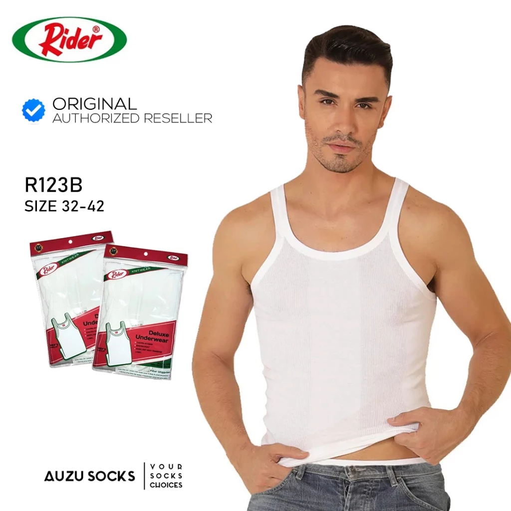 Kaos Singlet Rider - Kaos Dalam Salur Rider Style Anak & Dewasa