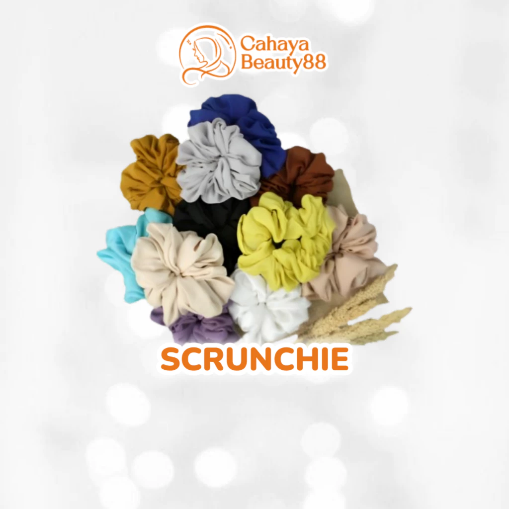 Ikat Rambut / Scrunchie / Cepol Hijab - Random