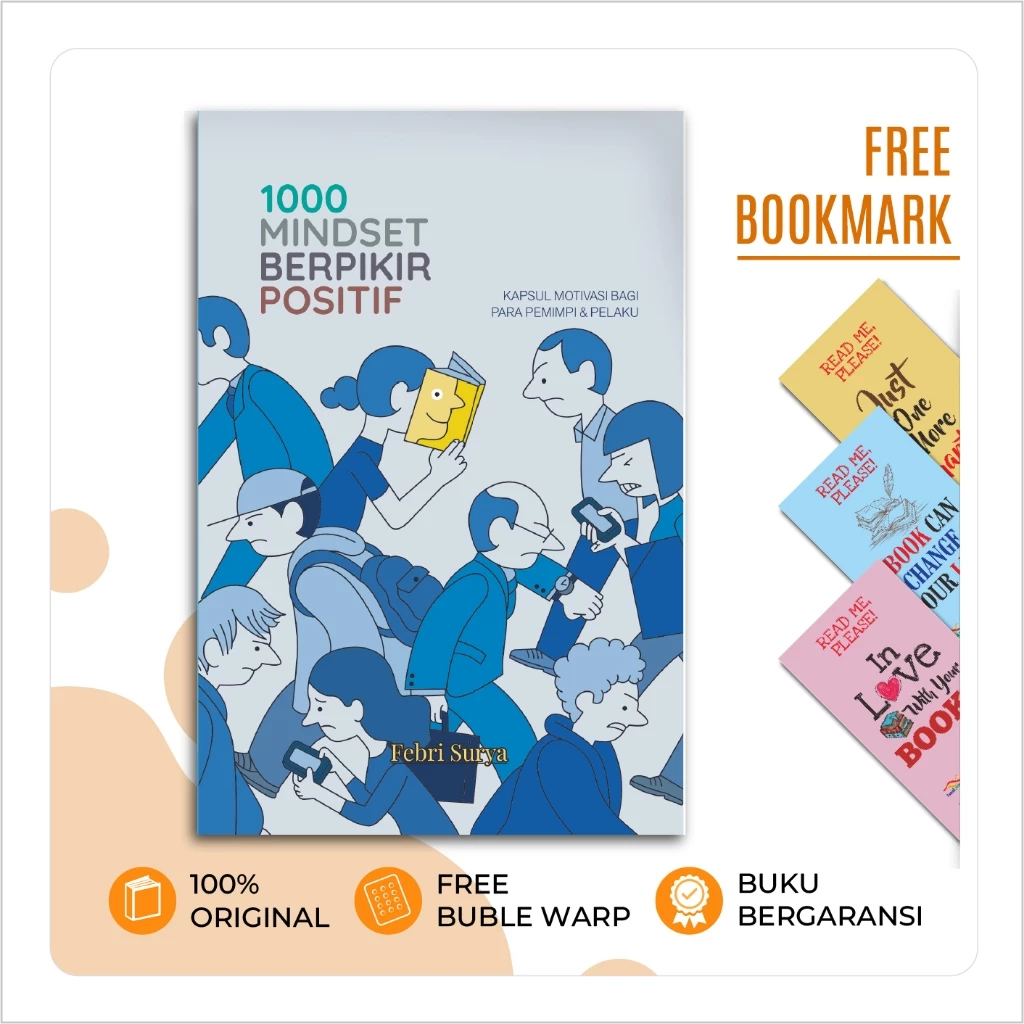 Buku Motivasi 1000 Mindset Berpikir Positif