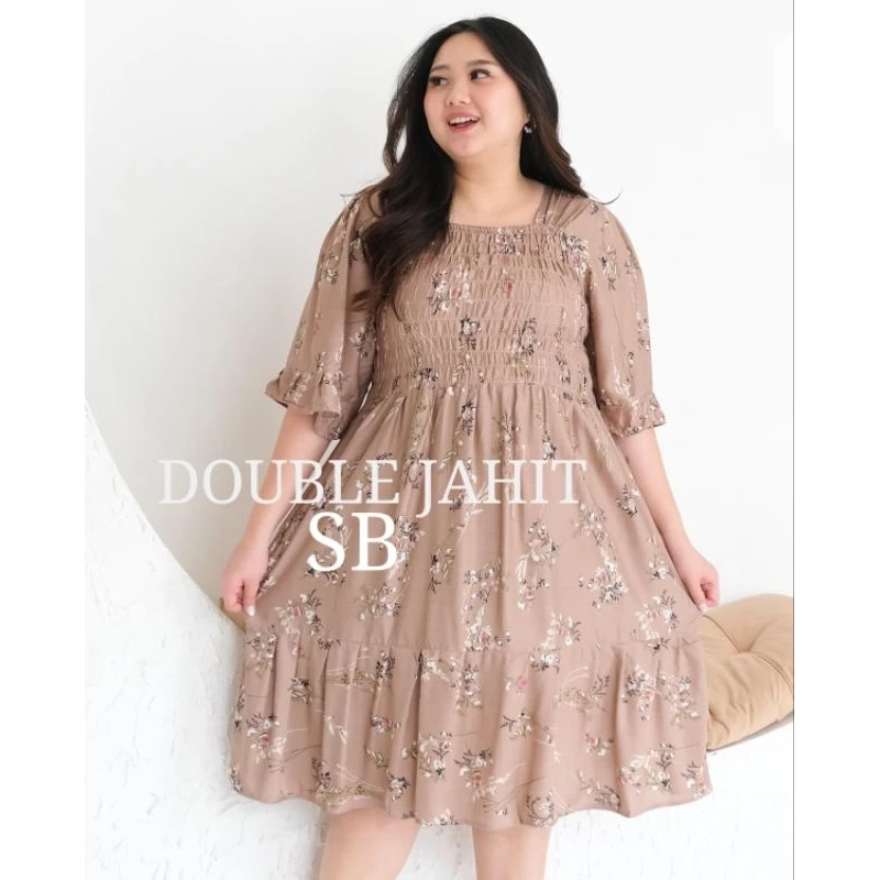 DRESS JUMBO CANDU VIO BIGSIZE XXXL DRESS BALI