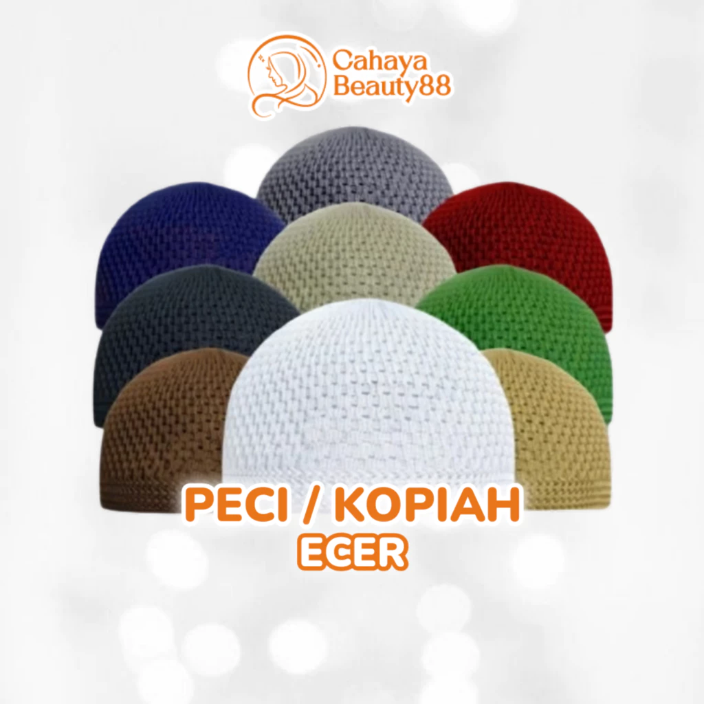 Peci Rajut Premium Elastis Nyaman - Ecer
