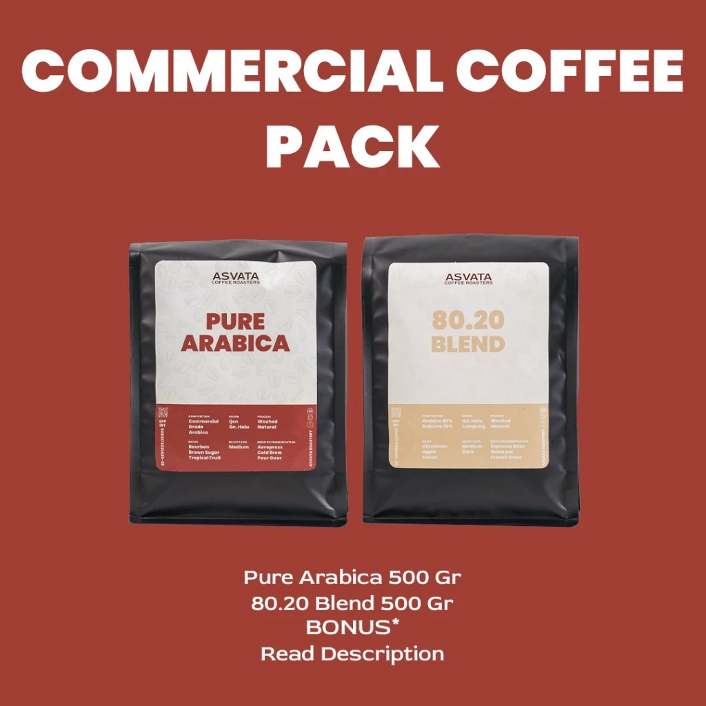 Biji Kopi Bundling Commercial Blend Arabika Roasted Beans