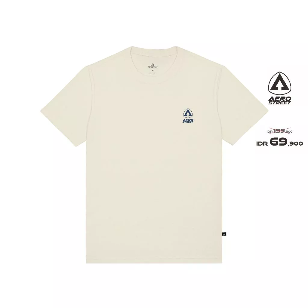 Aerostreet T Shirt Aerostreet Krem Kaos T-Shirt Tshirt ABAAA