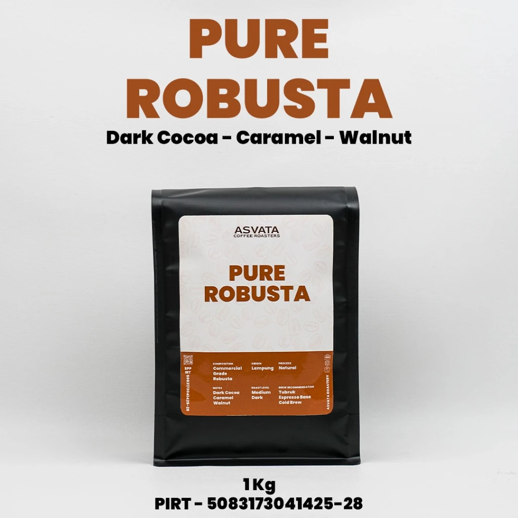 Biji Kopi Komersial Grade Sumatra Pure Robusta 1 Kg