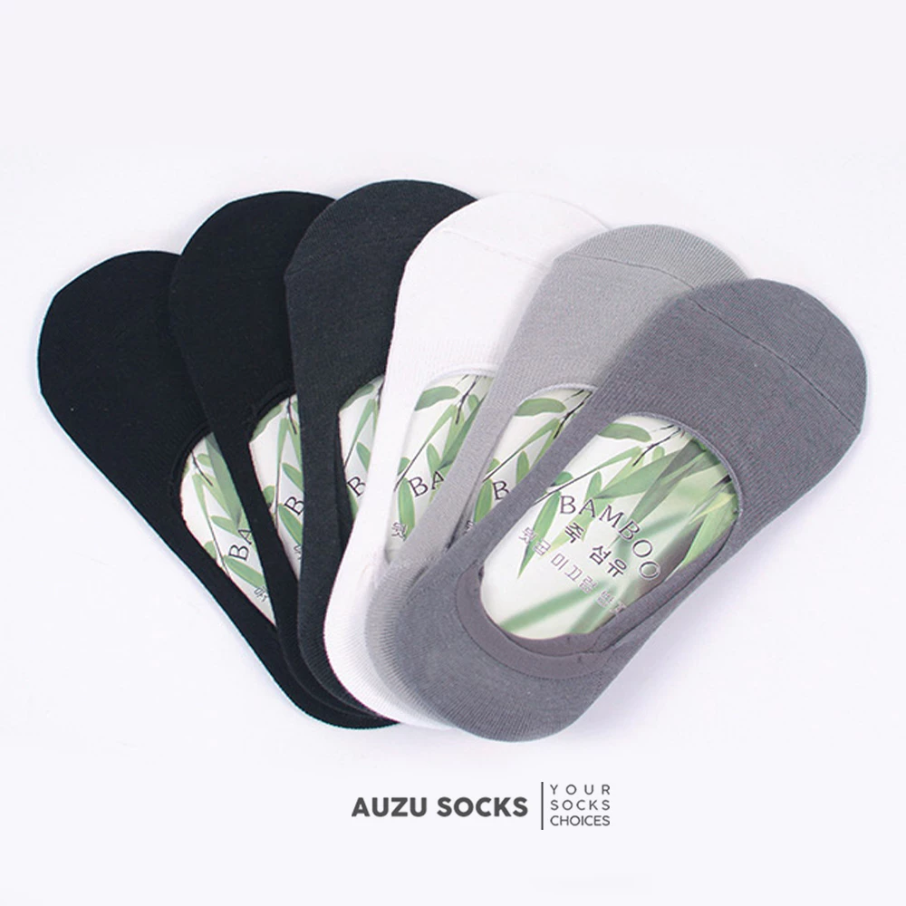 KAOS KAKI INVISIBLE BAMBOO UNISEX DIBAWAH MATA KAKI