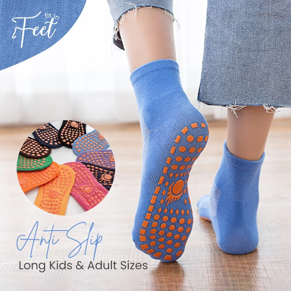 Kaos Kaki Short Mesh Anti Slip Anak/Dewasa Pendek Diatas Mata Kaki Perempuan Dan Laki-Laki