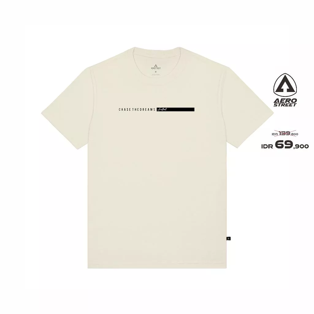 Aerostreet Dreamer Krem Kaos T-Shirt Tshirt ABAAA