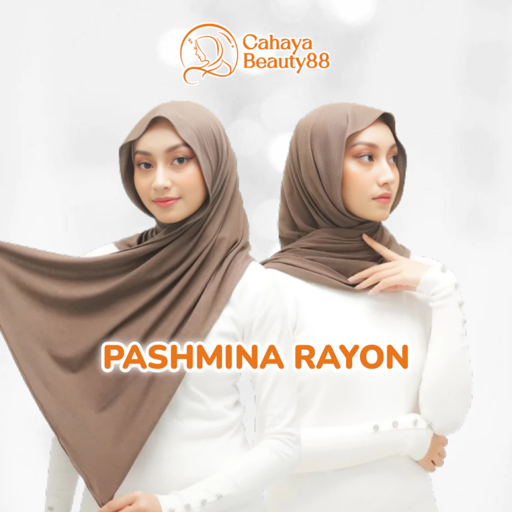 Pashmina Kaos Rayon Premium / Pashmina Oman Turkey Shawl - Warna Lengkap