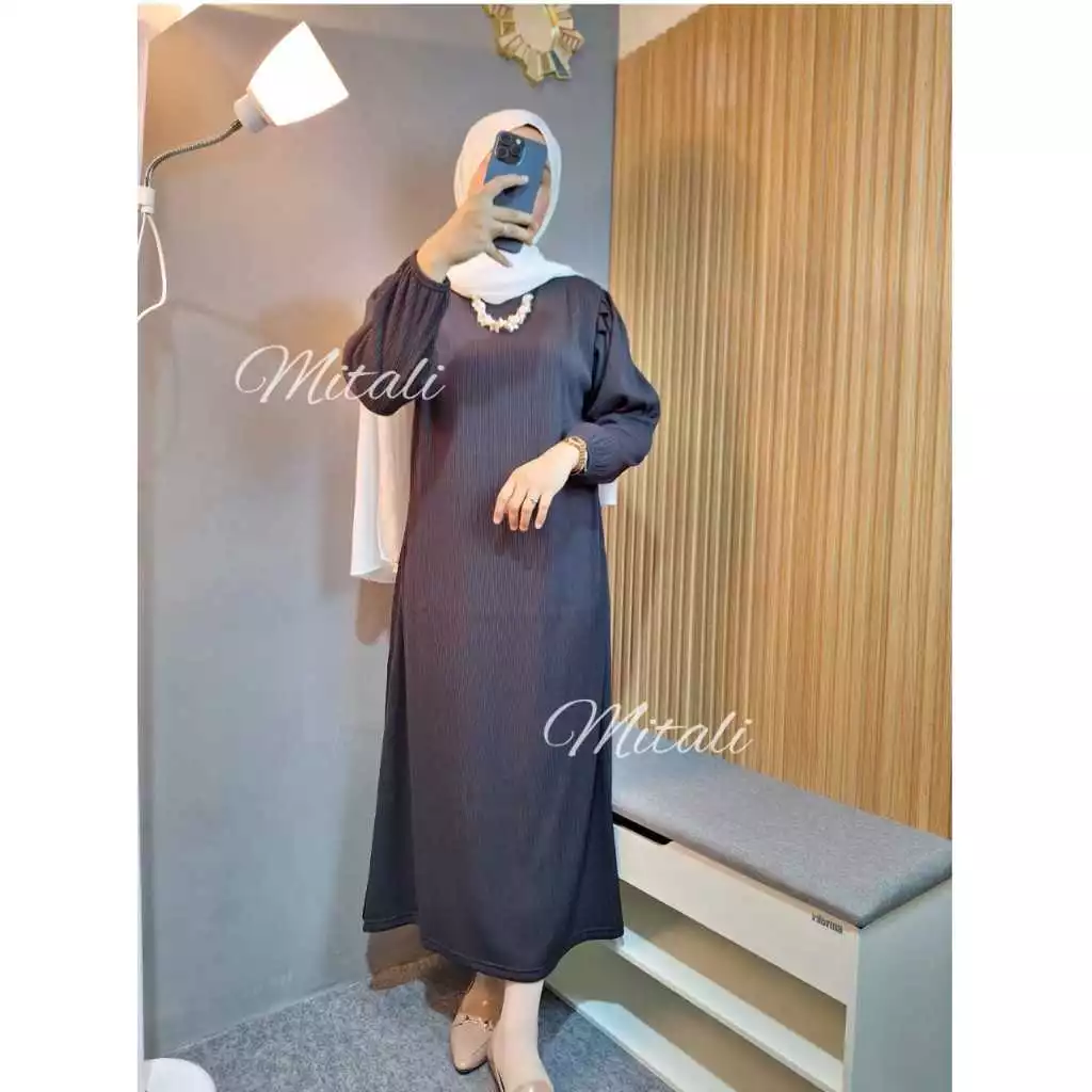 D - Gamis Soraya Rempel Tangan Knit Condru