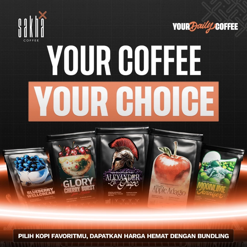 Paket Bundle Your Coffee Your Choice Exclusive Specialty Coffe Bean Arabica Murni Kopi Bubuk Arabika