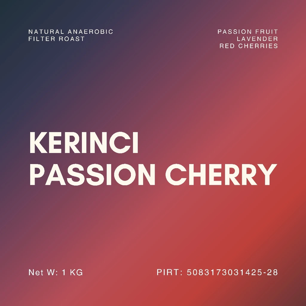 Biji Kopi V60 1Kg Kerinci Passion Cherry Roasted Bean Specialty Coffee