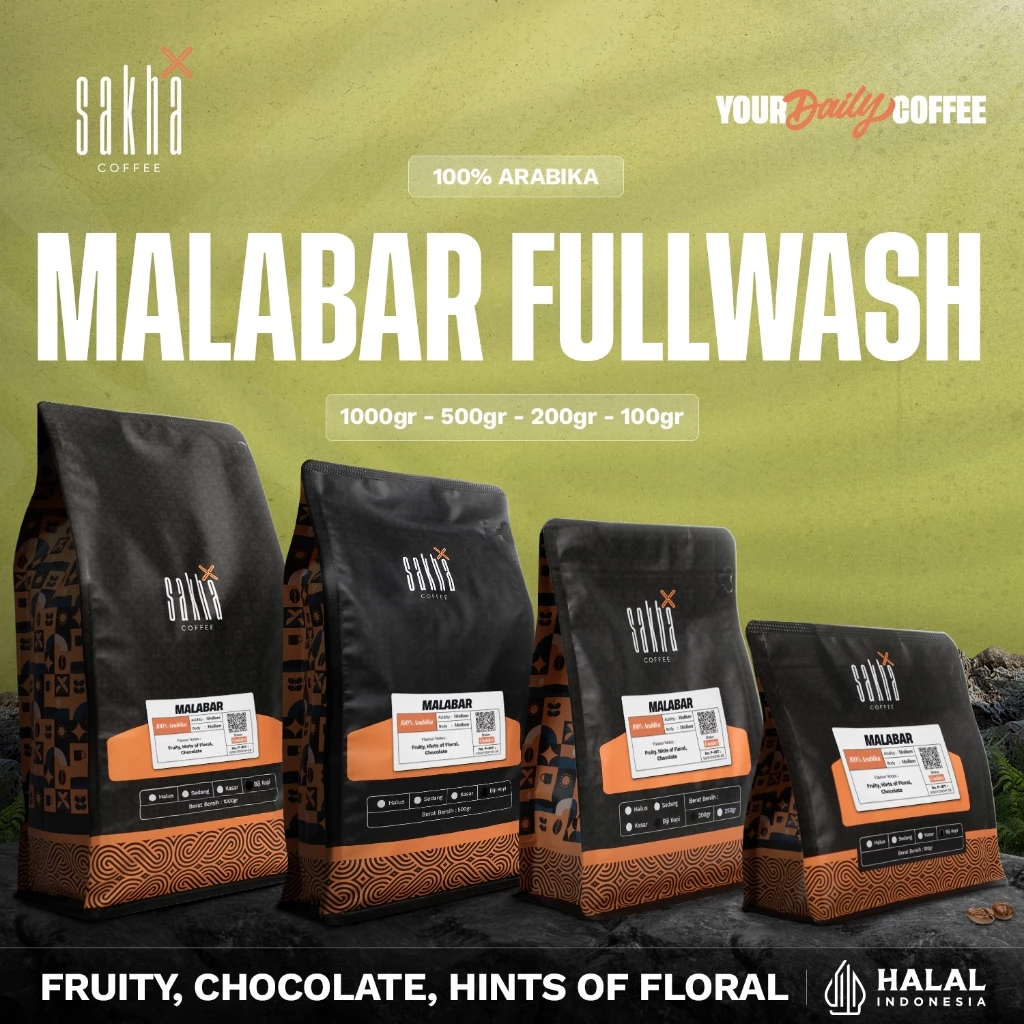 Biji Kopi Arabika Malabar Jawa Barat Bubuk Arabica Coffee Beans Coffe Roastery