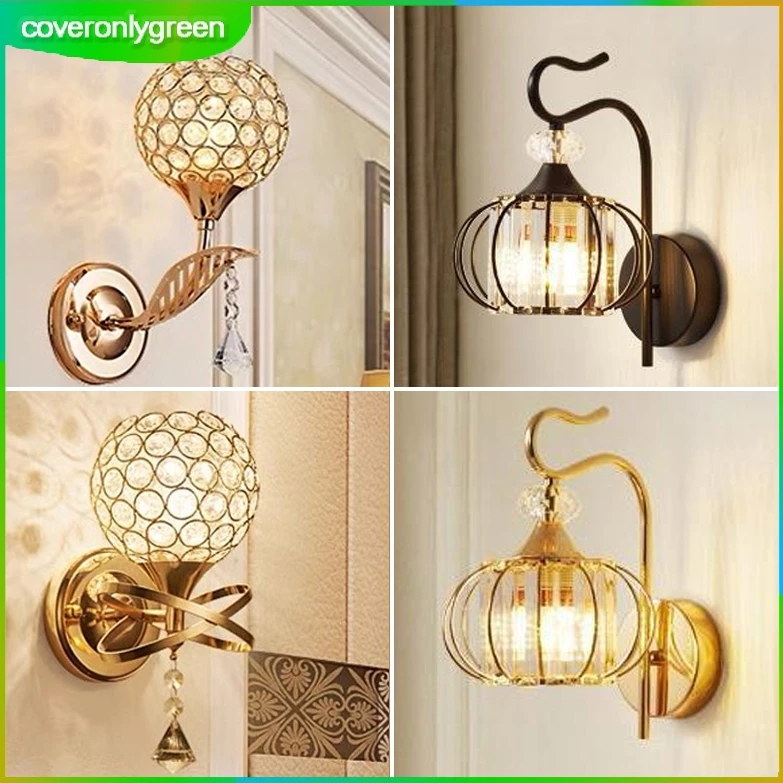 Lampu Hias Dinding Lampu Dinding Kristal Untuk Kamar Tidur Ruang Tamu Kamar Teras Minimalis Dekorasi Rumah Wall Lamp