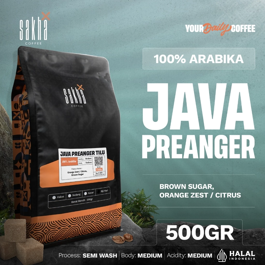 Biji Kopi Bubuk Arabika Java Preanger Tilu Pangalengan Arabica Coffee Espresso Dan Manual Brew 500gr