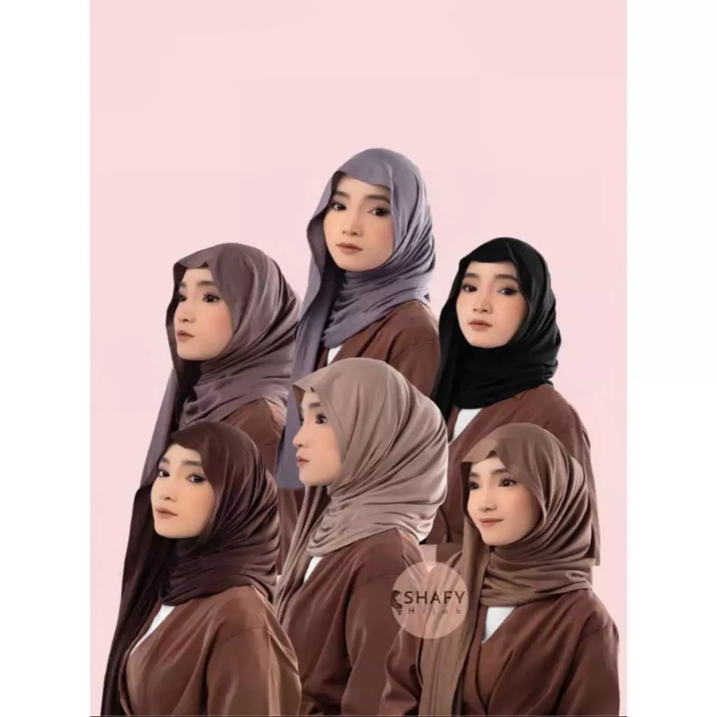 SHAFY Hijab - Pashmina Bahan TENCEL Model Premium