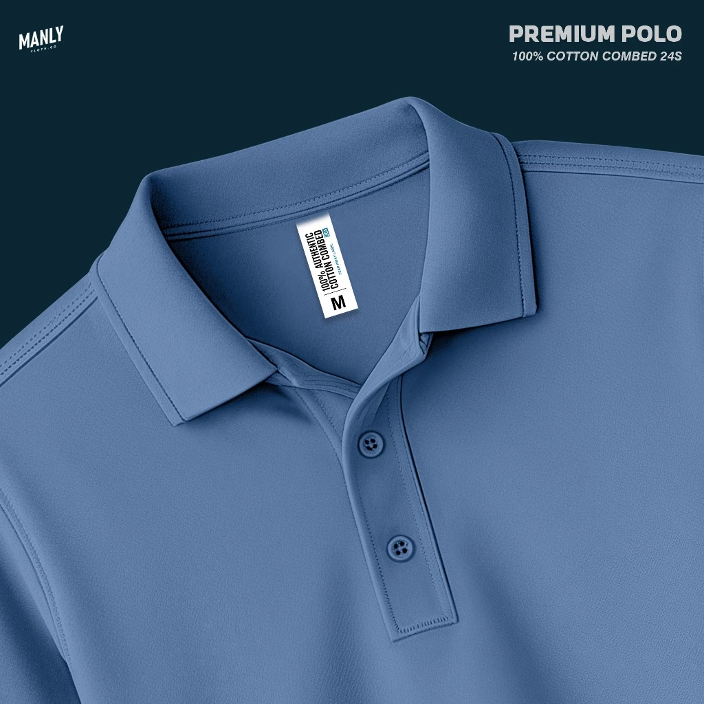 Polo Shirt / Kerah Wangki / Kaos Kerah Polos / Polo Shirt Pria