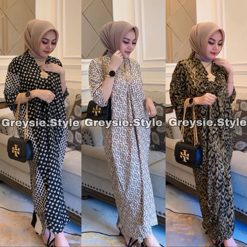Kaftan Turki Rayon Premium Super Adem Termurah LD Jumbo-Standar