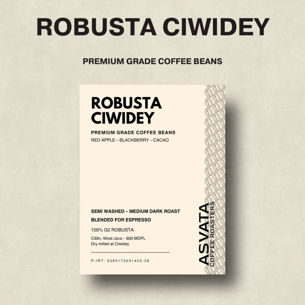 Biji Kopi Robusta Ciwidey 200 Gr Roasted Coffee Beans
