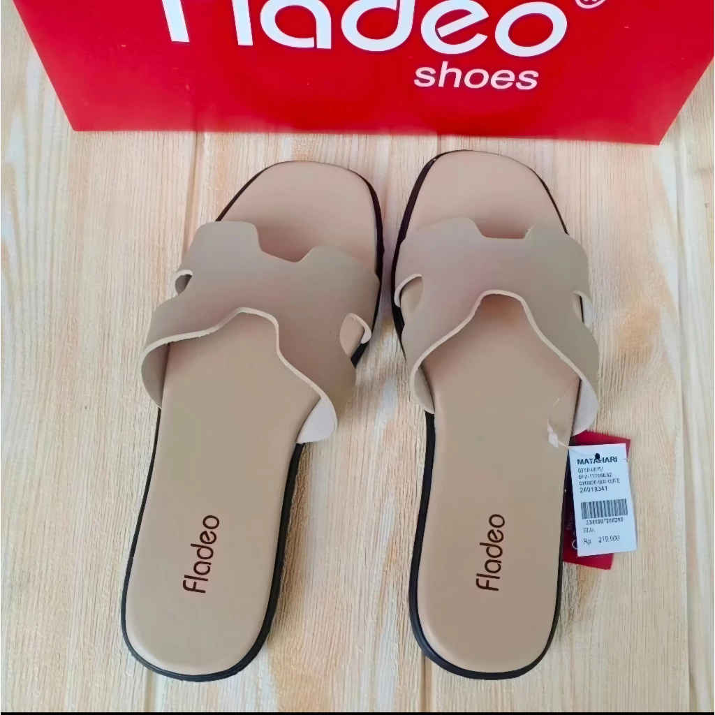 Sandal Wanita Slop flodeo Sendal slop wanita Terbaru kekinian