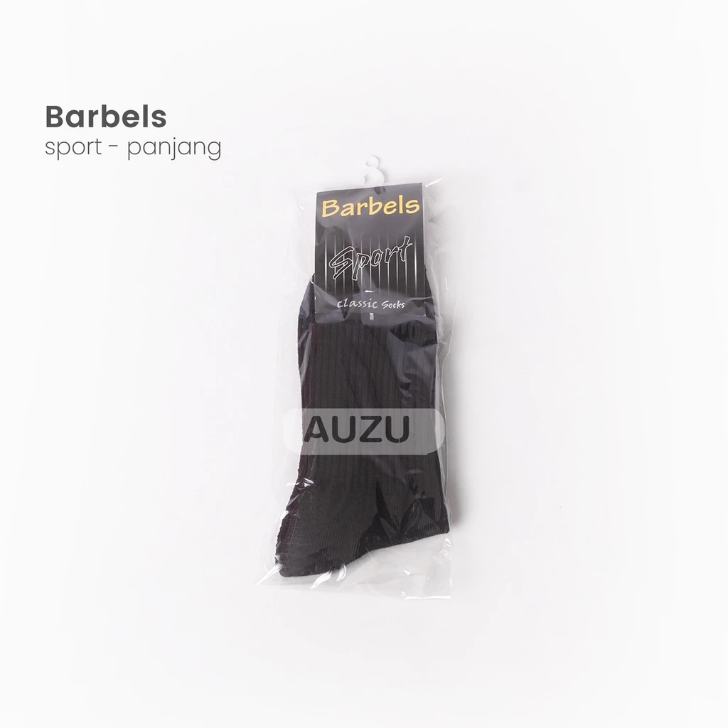 Kaos Kaki Barbels Sport Panjang Tebal