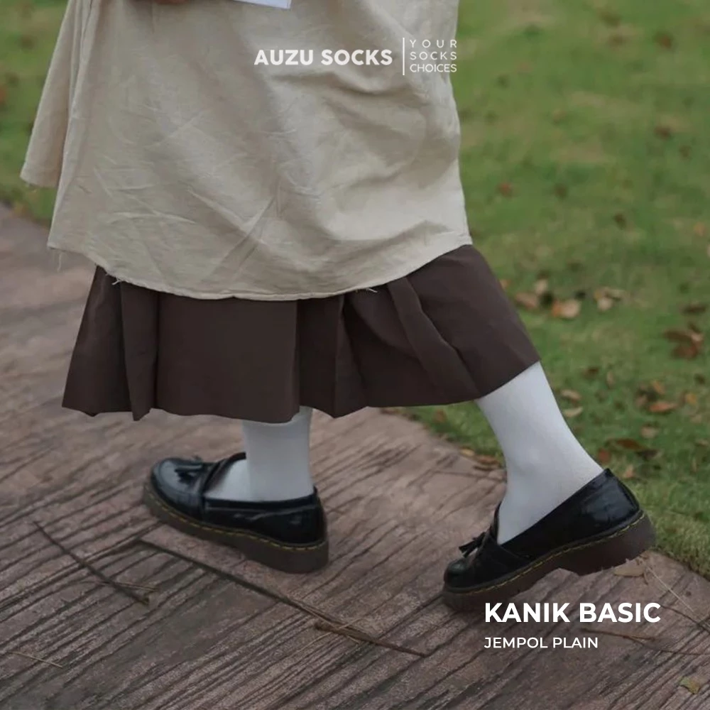 Kaos Kaki Jempol Polos Panjang - Kanik Basic Jempol Plain L